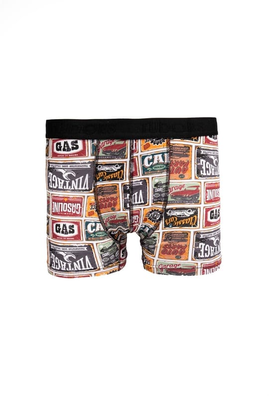 Erkek 2li Pamuk Likralı Premium Seri Esnek Kumaş Boxer