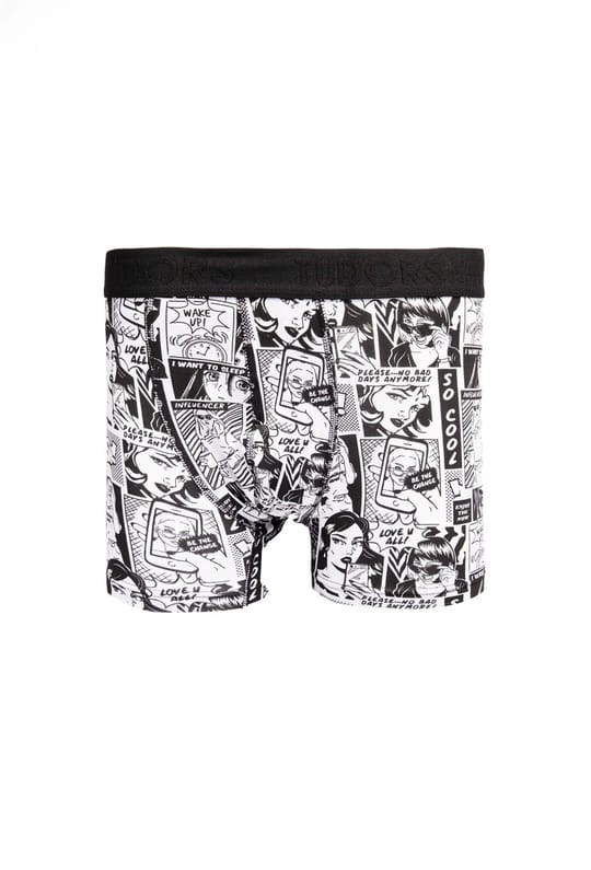 Erkek 2li Pamuk Likralı Premium Seri Esnek Kumaş Boxer