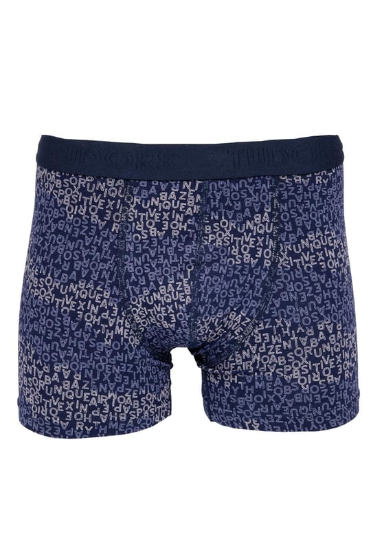 Erkek 2li Pamuk Likralı Premium Seri Esnek Kumaş Boxer
