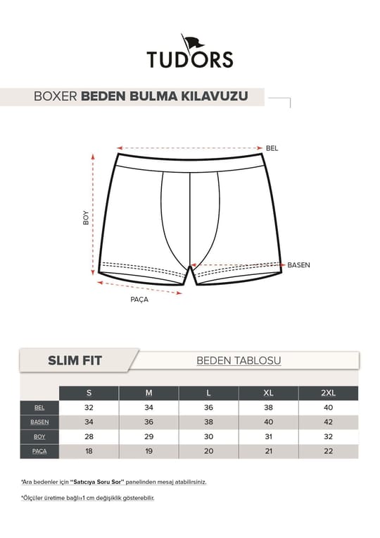 ERkek 2li Pamuklu Likralı Esnek Kumaş Boxer