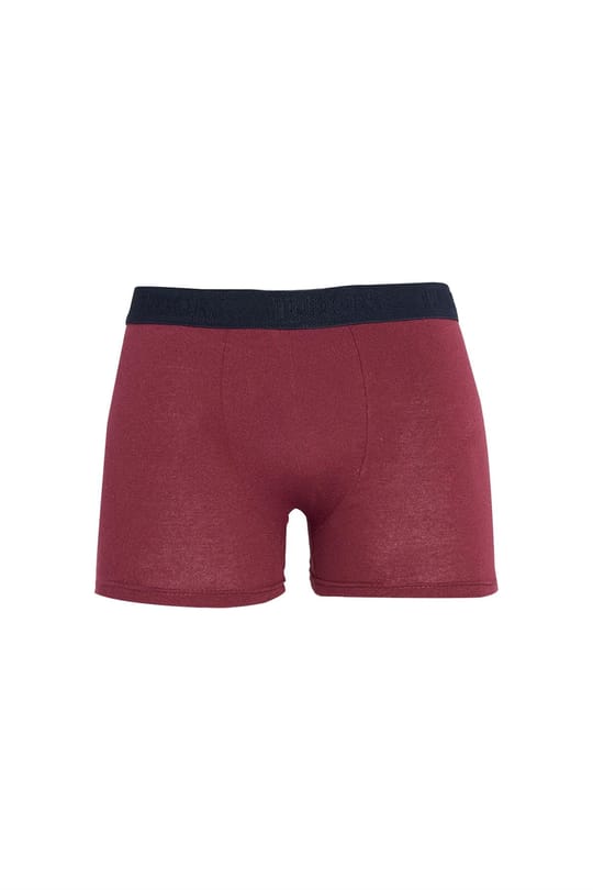 ERkek 2li Pamuklu Likralı Esnek Kumaş Boxer