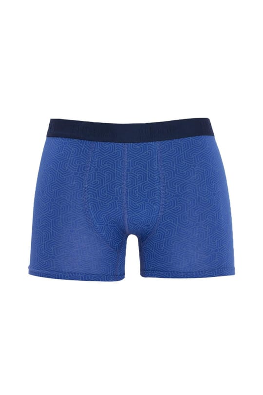 Erkek 3lü Pamuk Likralı Premium Seri Esnek Kumaş Boxer