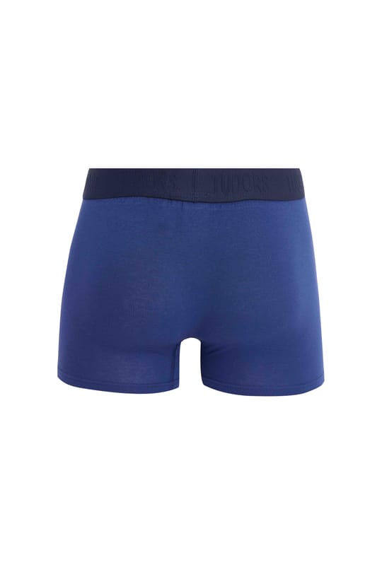Erkek 2li Pamuk Likralı Esnek Kumaş Boxer
