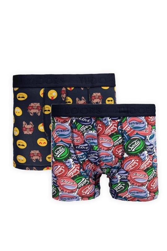 Erkek 10lu Desenli Likralı Pamuklu Esnek Kumaş Premium Seri Boxer