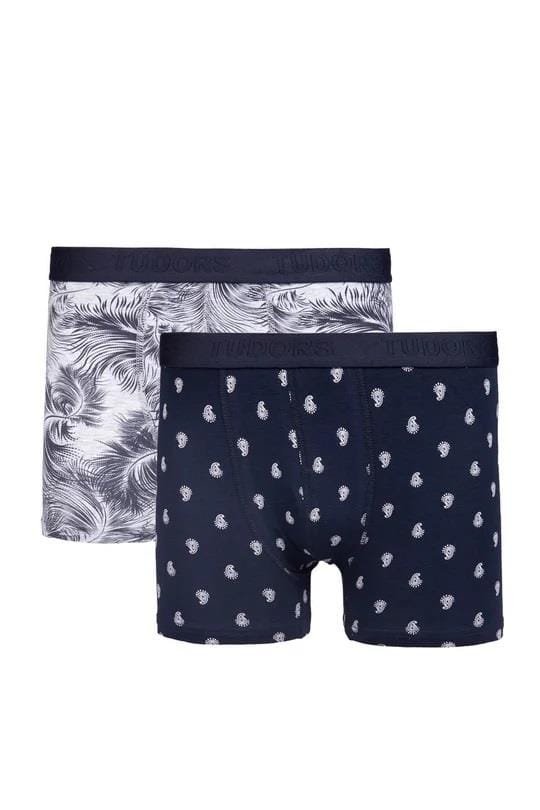 Erkek 10lu Desenli Likralı Pamuklu Esnek Kumaş Premium Seri Boxer