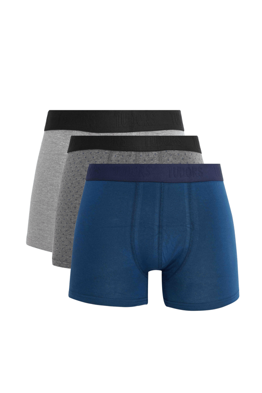 Erkek 10lu Likralı Pamuklu Esnek Kumaş Premium Seri Boxer