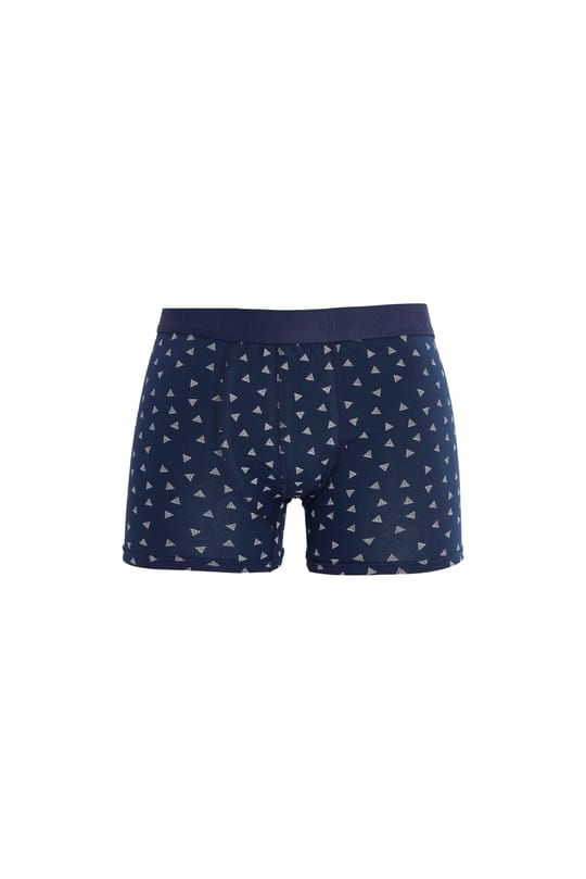Erkek 6lı Pamuklu Likralı Esnek Kumaş Premium Seri Boxer