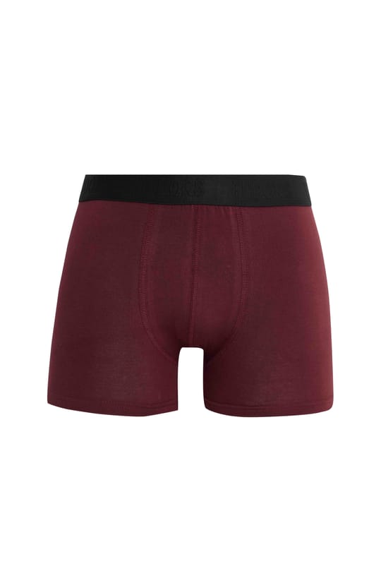 Erkek 6lı Premium Seri Pamuklu Likralı Esnek Kumaş Boxer (Damat Bohçası Çeyiz Seti)