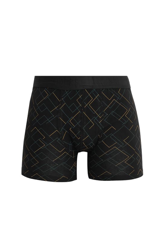 Erkek 6lı Premium Seri Pamuklu Likralı Esnek Kumaş Boxer (Damat Bohçası Çeyiz Seti)