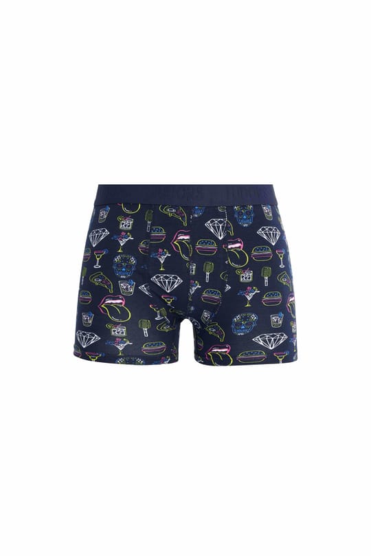 Erkek 6lı Premium Seri Pamuklu Likralı Esnek Kumaş Boxer (Damat Bohçası Çeyiz Seti)