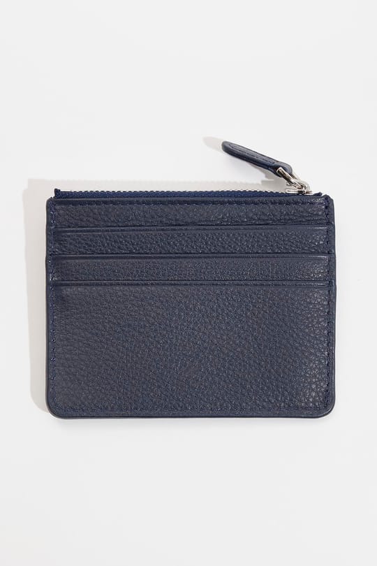 Hakiki Deri Erkek Lacivert Cüzdan
