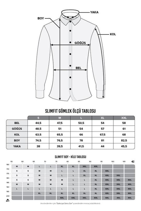Slim Fit Uzun Kollu Pamuklu Kolay Ütülenebilir Erkek Mavi Gömlek