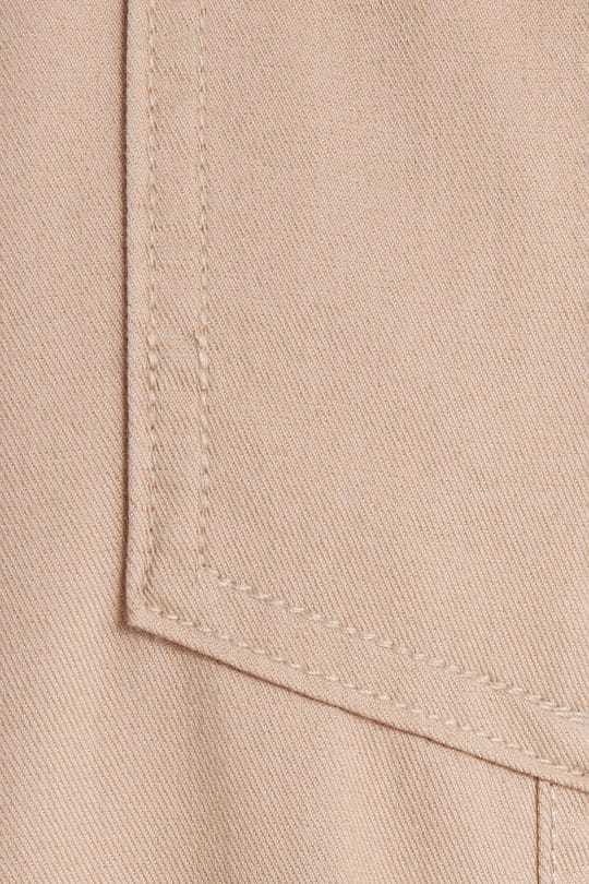 Slim Fit Uzun Kollu Gündelik Denim Kot Erkek Taş Gömlek