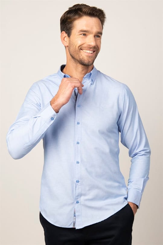 Slim Fit Dar Kesim Uzun Kol Erkek Gömlek