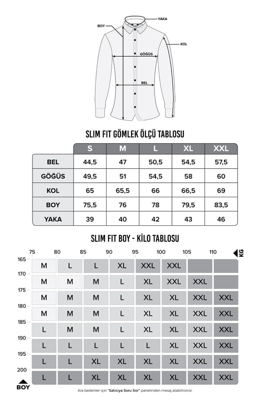 Slim Fit Kolay Ütü Teri Emen Nefes Alan Doku Kravatlık Dört Mevsim  Erkek Gömlek