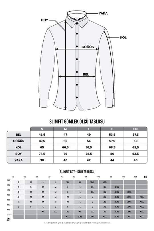 Erkek Slim Fit Dar Kesim Uzun Kollu Pamuklu Kolay Ütü Kareli Düğmeli Yaka Gömlek