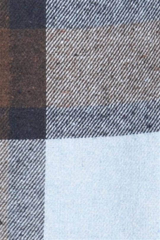 Slim Fit Uzun Kollu Kışlık Oduncu Ekoseli Erkek Gömlek