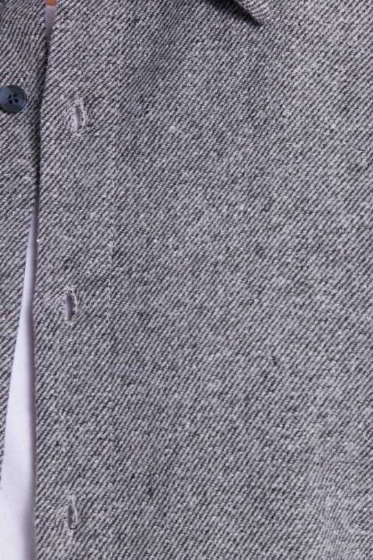 Erkek Slim Fit Dar Kesim Uzun Kollu Düz Kışlık Oduncu Gömlek