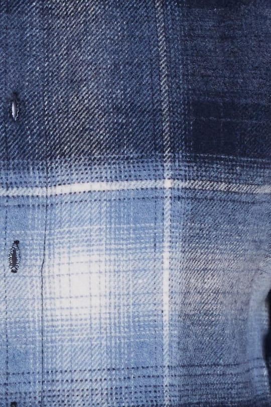 Erkek Slim Fit Dar Kesim Kareli Kışlık Oduncu Gömlek