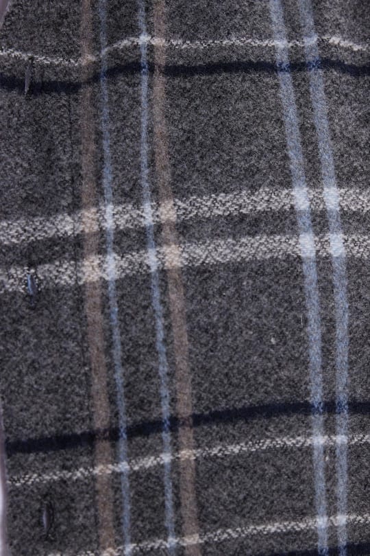Erkek Slim Fit Dar Kesim Kareli Kışlık Oduncu Gömlek