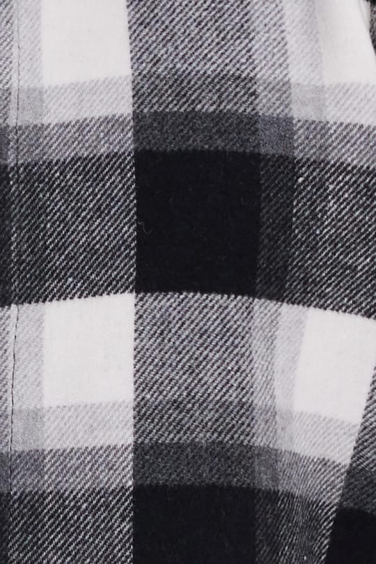 Erkek Slim Fit Dar Kesim Kareli Kışlık Oduncu Gömlek