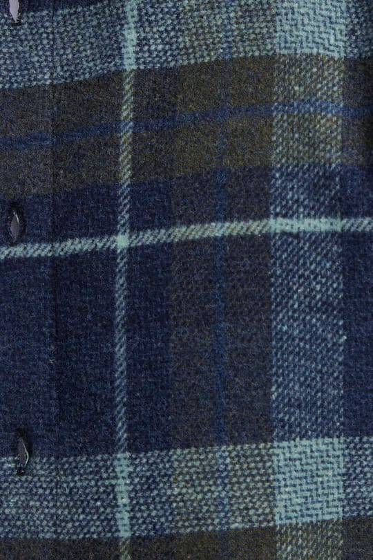 Erkek Slim Fit Dar Kesim Kareli Kışlık Oduncu Gömlek
