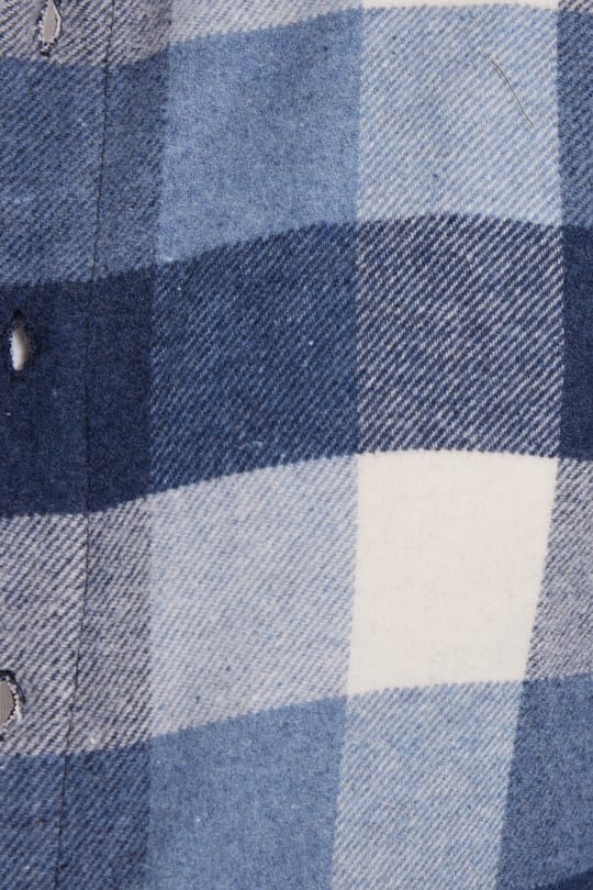 Erkek Slim Fit Dar Kesim Kareli Kışlık Oduncu Gömlek