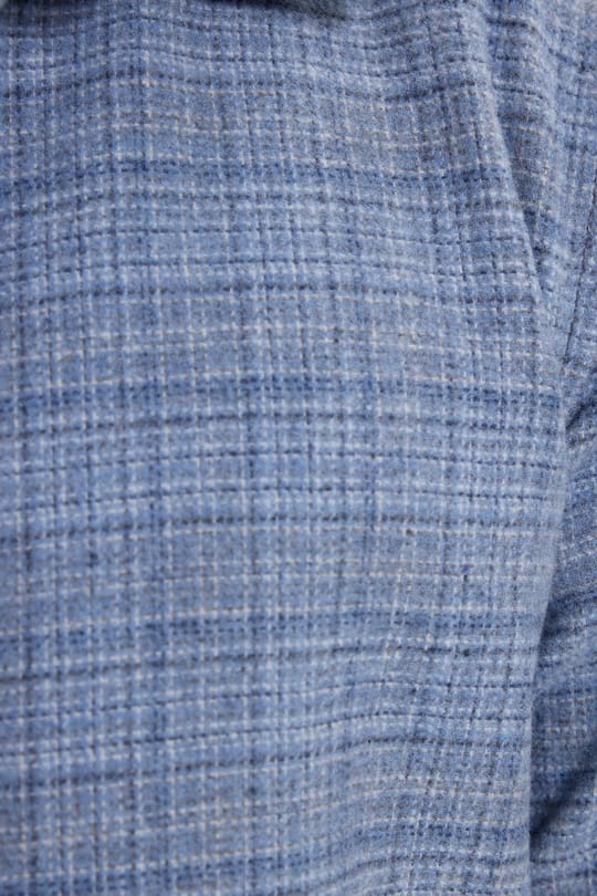 Erkek Slim Fit Dar Kesim Kareli Kışlık Oduncu Gömlek