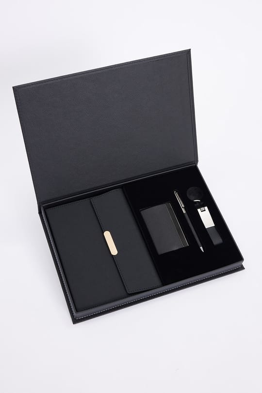 Premium Termo Deri Kapak Defter Derili Touch Pen Kalem Derili Kartlık Derili Metal Anahtarlık Set