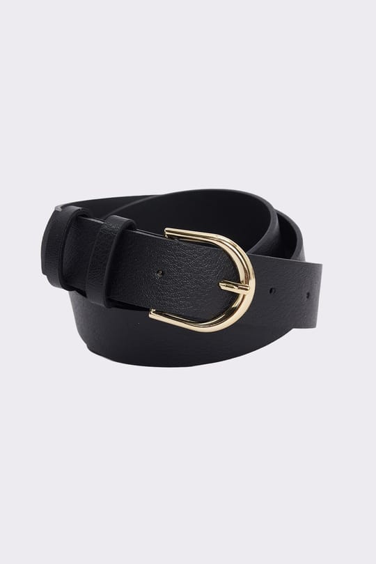 Kadın Gold Tokalı 3 cm 3lü Set Siyah-Bordo-Kahverengi Kemer