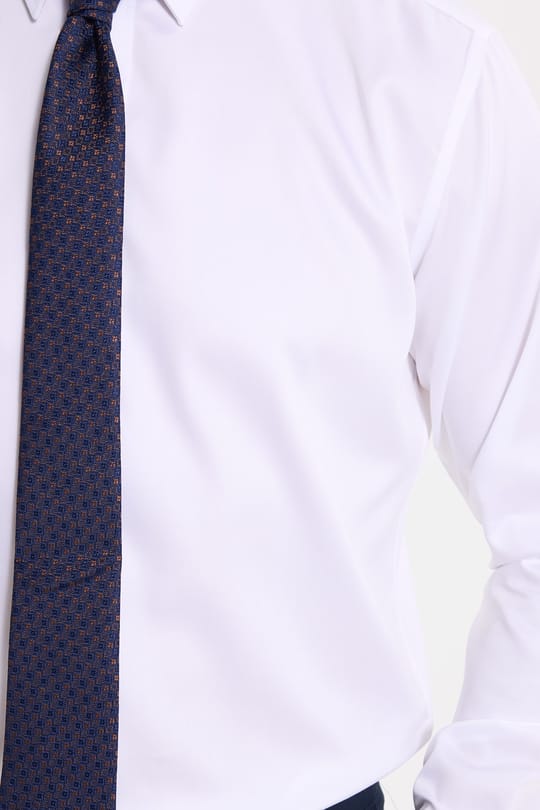 Regular Fit Beyaz Non-Iron %100 Pamuk Doğa Dostu Ekoteks Belgeli  Gömlek