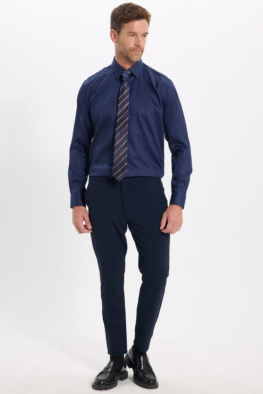 Klasik Fit Non Iron Erkek Gömlek