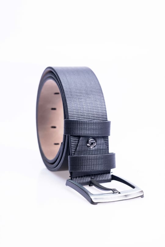 Erkek 4,5 cm Spor Siyah Kemer