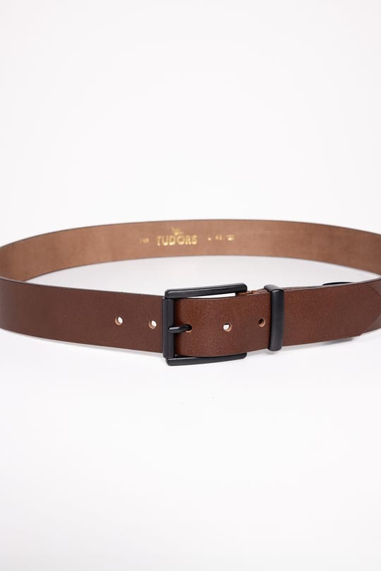 Erkek %100 Hakiki Deri 4 cm Spor Taba Renk Kemer
