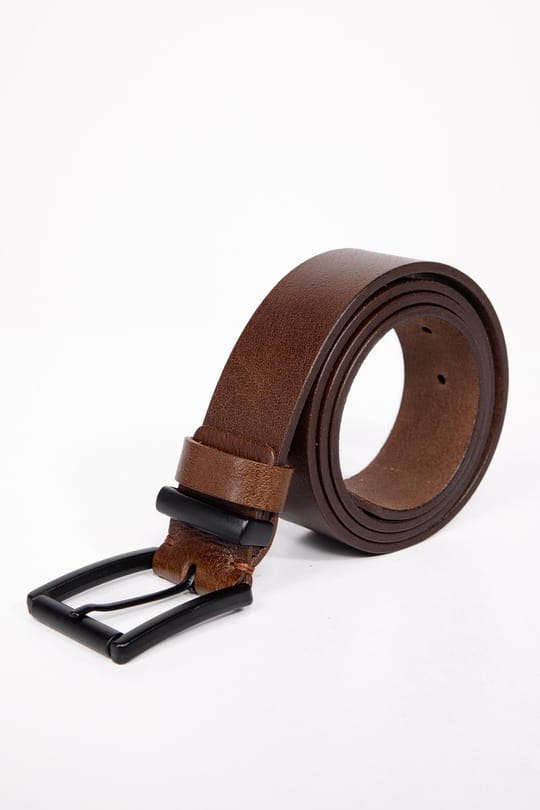 Erkek %100 Hakiki Deri 4 cm Spor Taba Renk Kemer