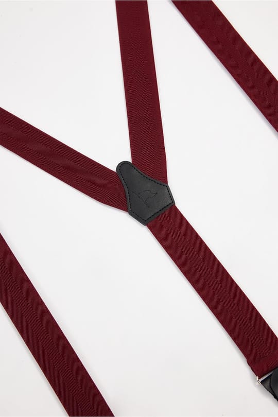 Bordo Erkek Pantolon Askısı