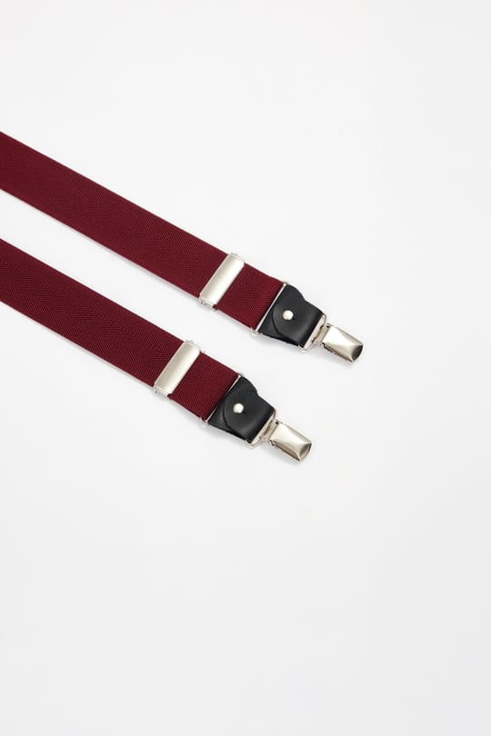 Bordo Erkek Pantolon Askısı
