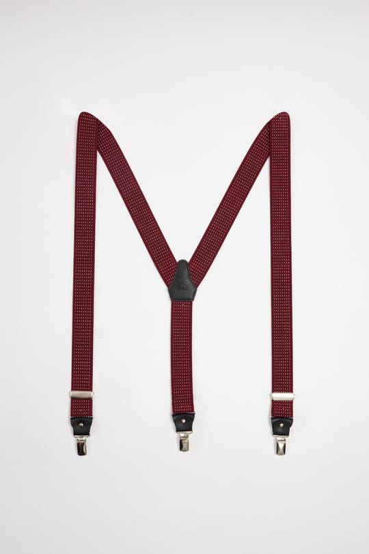 Bordo Erkek Pantolon Askısı