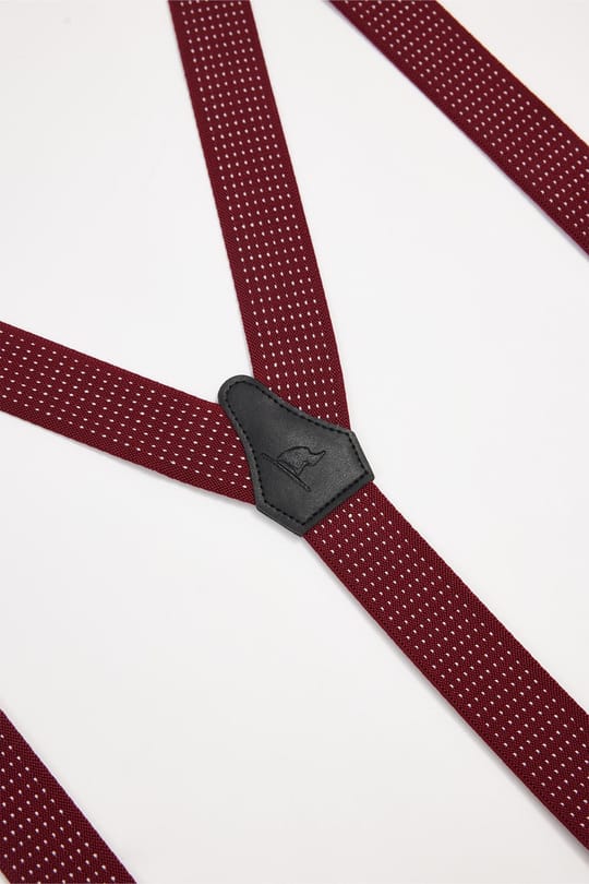 Bordo Erkek Pantolon Askısı