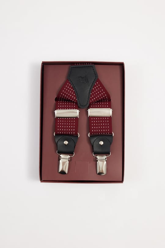 Bordo Erkek Pantolon Askısı