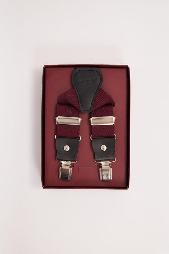 Bordo Erkek Pantolon Askısı