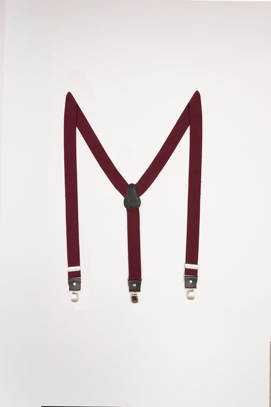 Bordo Erkek Pantolon Askısı