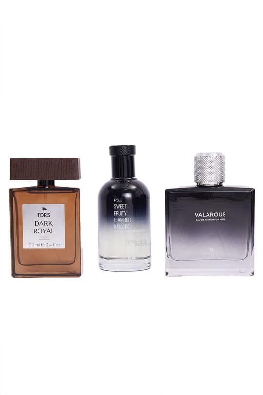 Özel Hediye Kutulu 3lü Lavanta-Bergamot-Ozonik 100 ML Uzun Süre Kalıcı Parfüm Seti