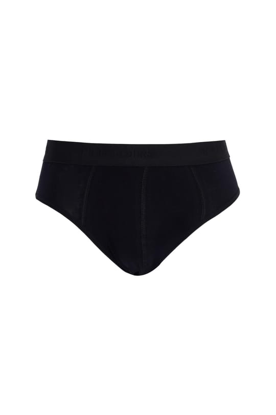 Erkek 2li Paket Likralı Bambu Siyah Slip Külot