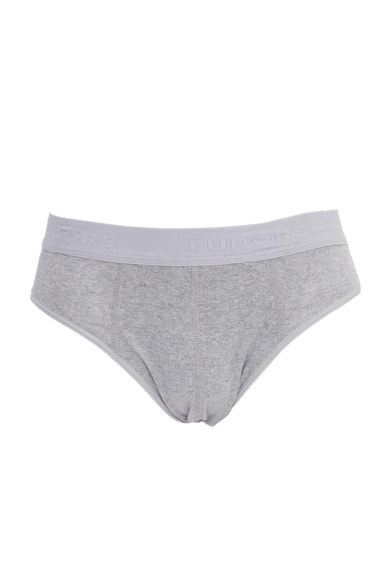Erkek 6lı Paket Likralı Pamuklu Gri Slip Külot