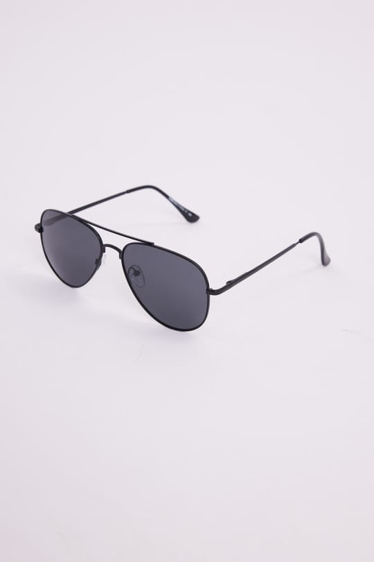 Unisex Oval Damla Model Siyah Çerçeveli Uv 400 Korumalı Güneş Gözlüğü