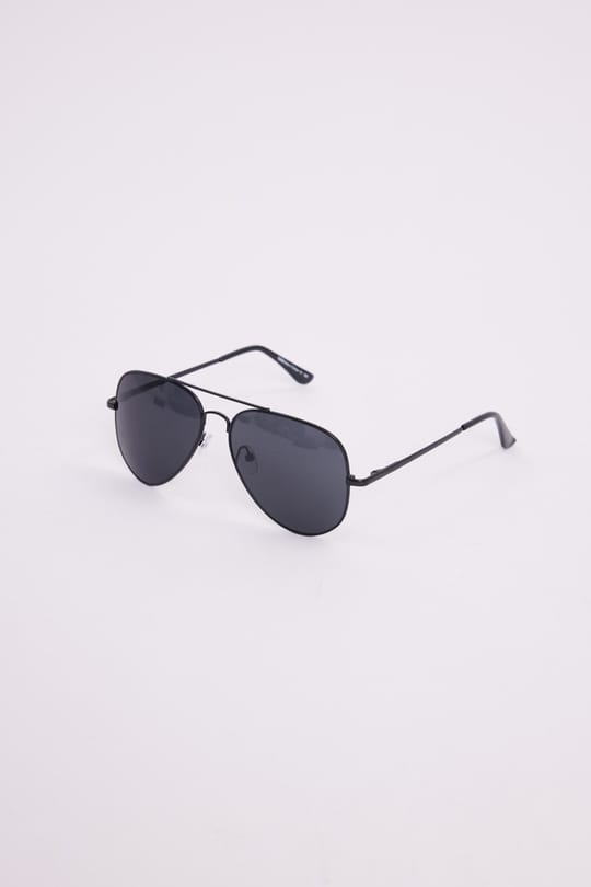 Uv400 Korumalı Unisex Damla Siyah Güneş Gözlüğü