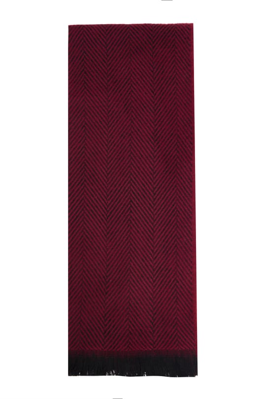 Kışlık Erkek Bordo Atkı