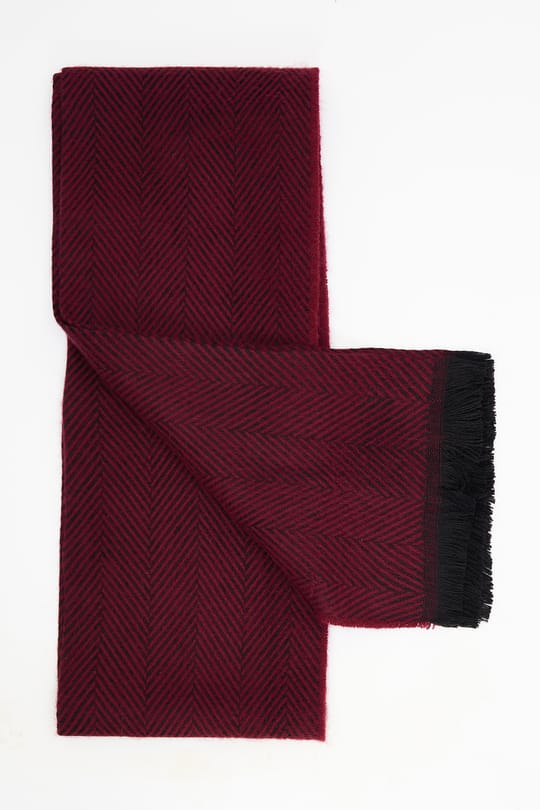 Kışlık Erkek Bordo Atkı