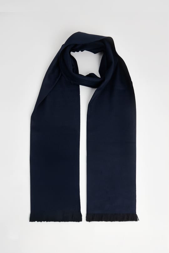 Kışlık Erkek Lacivert Atkı